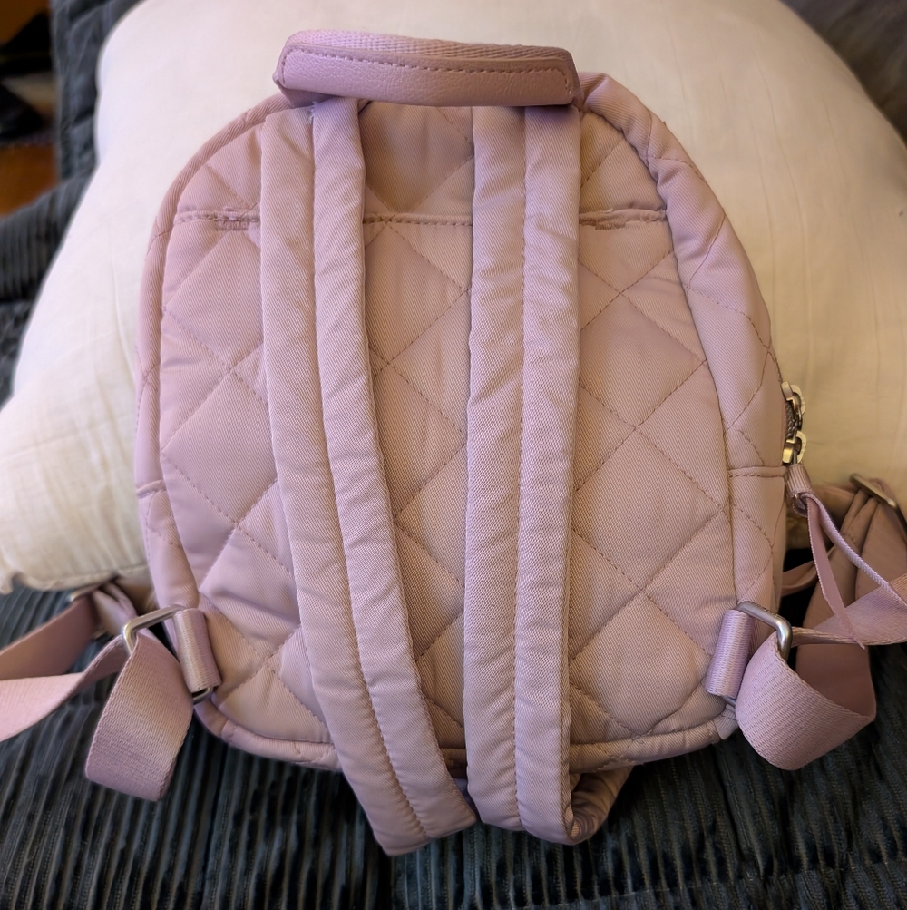 Mini Backpack in Performance Twill Hydrangea Pink… - image 3